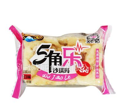 龍正食品 5角沙琪瑪，蛋香濃郁的批發餅糕點休閑小吃